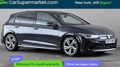 Usado VW Golf VIII R-line 131 HP (96 kW) 2024 Cinzento Citadino