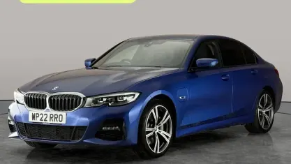 Used BMW 330e M Sport 292 HP (214 kW) 2022 Blue Sedan