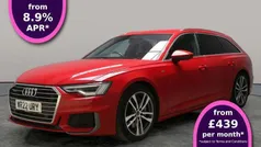 Red Used 2022 Audi A6 S-Line Estate | £28,467 (Fair price)