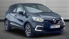 Ocean blue with metallic diamond black roof Used 2019 Renault Captur Iconic SUV | £9,445 (Fair price)