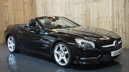 Used Mercedes SL350 AMG 306 HP (225 kW) 2014 Black Cabriolet