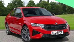 Red New 2025 Skoda Octavia vRS Hatchback | £31,795 (Fair price)