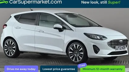 Used Ford Fiesta Titanium X 125 HP (91 kW) 2021 White Hatchback