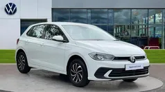 Pure white Used 2025 VW Polo Life Hatchback | £19,055 (Fair price)