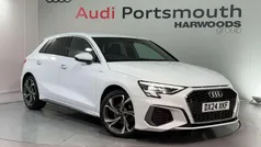 White Used 2024 Audi A3 S-Line Hatchback | £20,440 (Fair price)