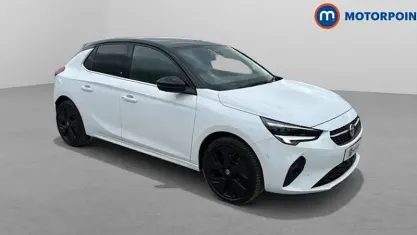 Used Vauxhall Corsa-e Elite 100 kW (136 HP) 2020 White Hatchback
