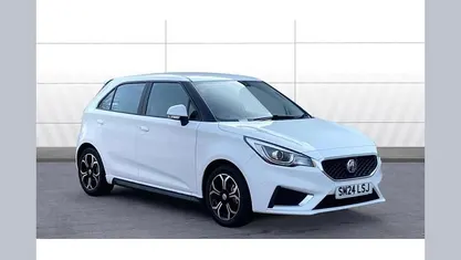 Used MG MG3 Exclusive 106 HP (77 kW) 2024 White Hatchback