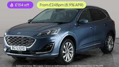 Blue Used 2022 Ford Kuga Vignale SUV | £17,188 (Good price)