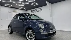 Blue Used 2014 Fiat 500 Lounge Hatchback | £5,995 (Fair price)