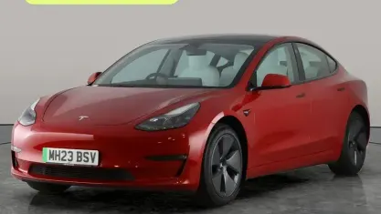 Used Tesla Model 3 Long Range AWD 366 kW (498 HP) 2023 Red Sedan