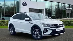 Pure white Used 2022 VW Taigo R-line SUV | £19,751 (Fair price)