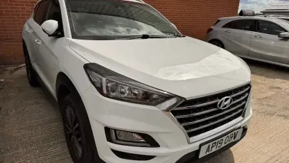 Used Hyundai Tucson Premium 132 HP (97 kW) 2019 White SUV