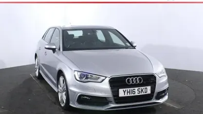 Used Audi A3 Sportback S-Line 150 HP (110 kW) 2016 Silver Hatchback