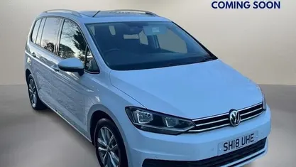 White Used 2018 VW Touran Family MPV | £13,350 (Fair price)