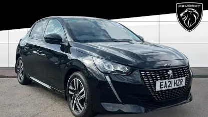 Käytetty Peugeot 208 Allure Premium 102 HP (75 kW) 2021 Musta Viistoperä
