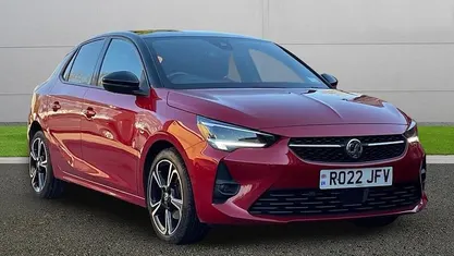 Used Vauxhall Corsa Edition 101 HP (74 kW) 2022 Red Hatchback