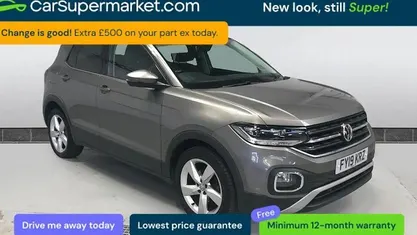 Used VW T-Cross SEL 116 HP (85 kW) 2019 Grey SUV