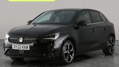 Used Vauxhall Corsa Edition 102 HP (75 kW) 2022 Black Hatchback