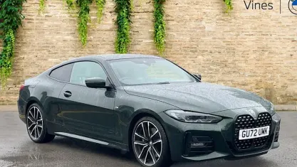 Used BMW 420 M Sport 190 HP (139 kW) 2022 Green Coupe
