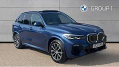 Blue Used 2020 BMW X5 M Sport SUV | £42,995 (Good price)