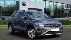 Indium grey Used 2022 VW T-Roc Life SUV | £20,591 (Fair price)