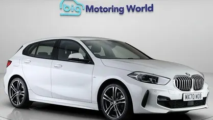 Used BMW 118 M Sport 140 HP (102 kW) 2020 White Hatchback