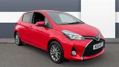 Red Used 2016 Toyota Yaris Hatchback | £7,895 (Fair price)