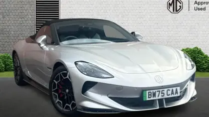 New MG Cyberster Trophy 250 kW (340 HP) 2026 Silver Cabriolet