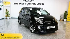 Black Used 2015 Kia Picanto 2 Hatchback | £4,595 (Fair price)
