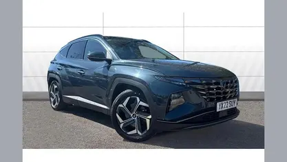 Begagnad Hyundai Tucson Ultimate 265 HK (194 kW) 2022 Blå SUV
