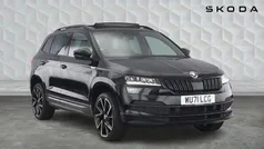 Black Used 2021 Skoda Karoq SportLine SUV | £22,760 (Fair price)
