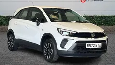 White Used 2021 Vauxhall Crossland Design Edition SUV | £12,650 (Fair price)