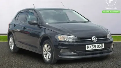 Used VW Polo SE 65 HP (47 kW) 2019 Black Hatchback