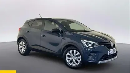 Used Renault Captur Iconic 91 HP (66 kW) 2021 Blue SUV