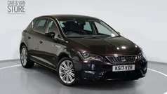 Mauve/purple Used 2017 Seat Leon XCELLENCE Hatchback | £11,999 (Fair price)