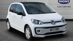 White Used 2017 VW up! S Hatchback | £7,299 (Fair price)