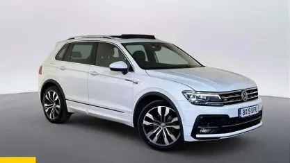 Used VW Tiguan R-line 150 HP (110 kW) 2019 White SUV