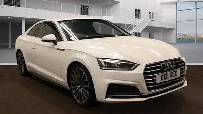 White Used 2017 Audi A5 S-Line Coupe | £13,490 (Fair price)