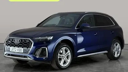 Used Audi Q5 S-Line 265 HP (194 kW) 2022 Blue SUV