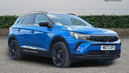 Used Vauxhall Grandland X GS Line 131 HP (96 kW) 2022 Blue SUV
