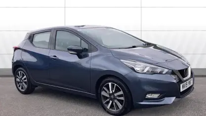 Used Nissan Micra Acenta 71 HP (52 kW) 2019 Grey Hatchback