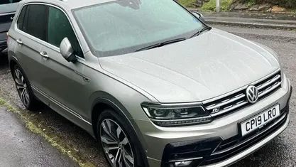 Used VW Tiguan R-line 190 HP (139 kW) 2019 Silver SUV