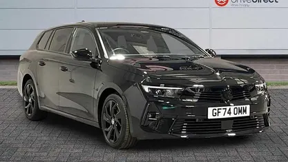 Used Vauxhall Astra S 131 HP (96 kW) 2024 Black Estate