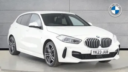 Used BMW 118 M Sport 136 HP (100 kW) 2023 White Hatchback