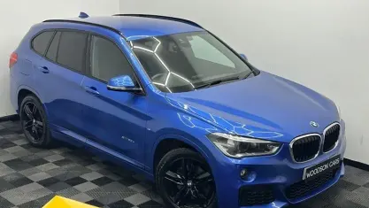 Used BMW X1 M Sport 190 HP (139 kW) 2017 Blue SUV