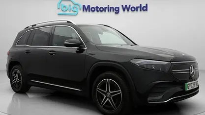 Used Mercedes EQB350 AMG line 214 kW (292 HP) 2022 Black SUV