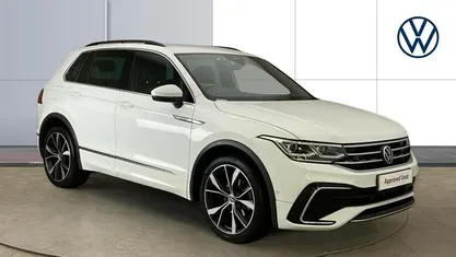Used VW Tiguan R-line 150 HP (110 kW) 2023 White SUV