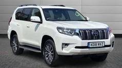 Pearl white Used 2018 Toyota Land Cruiser SUV | £46,295 (Good price)