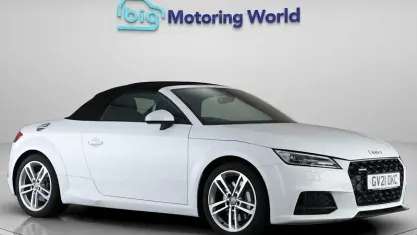 Used Audi TT Roadster Sport 245 HP (180 kW) 2021 White Cabriolet