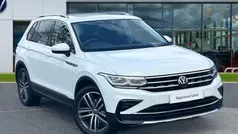White Used 2022 VW Tiguan Elegance SUV | £24,406 (Good price)